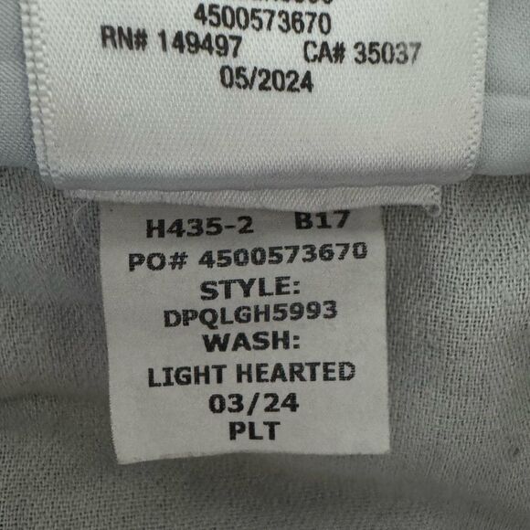 Joe’s Jeans The Blake High Rise Wide Leg Crop in Light Hearted Grey Wash Size 30 - Picture 14 of 16